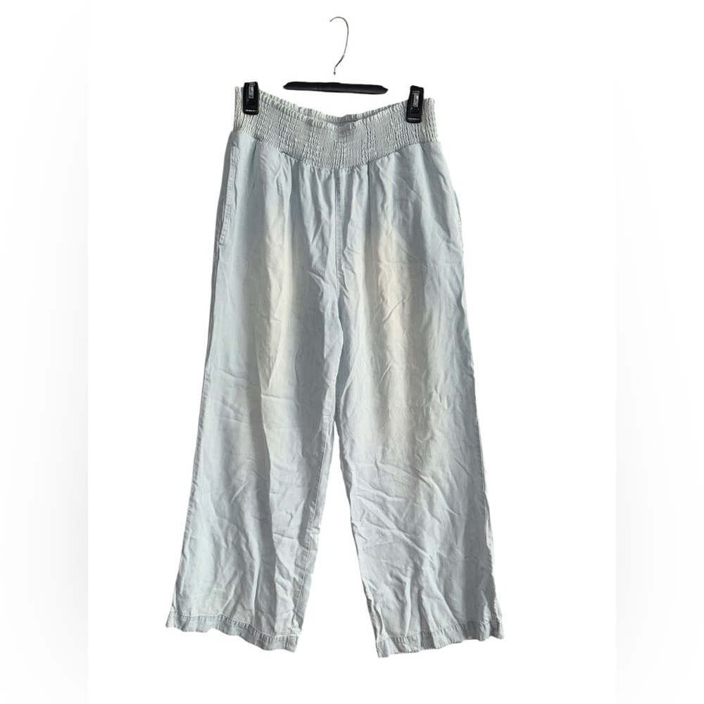 Cloth & Stone Light Blue Elastic Waist Pants Jeans Size Large - Picture 3 of 8